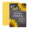 Chalkboard Sunflowers Garden Girl Baby Shower