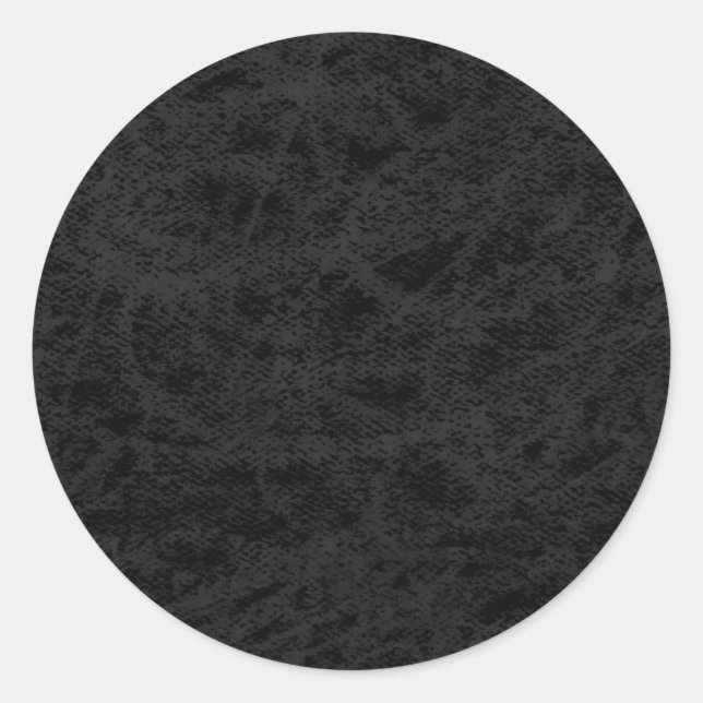 Chalkboard Template Blank Classic Round Sticker (Front)