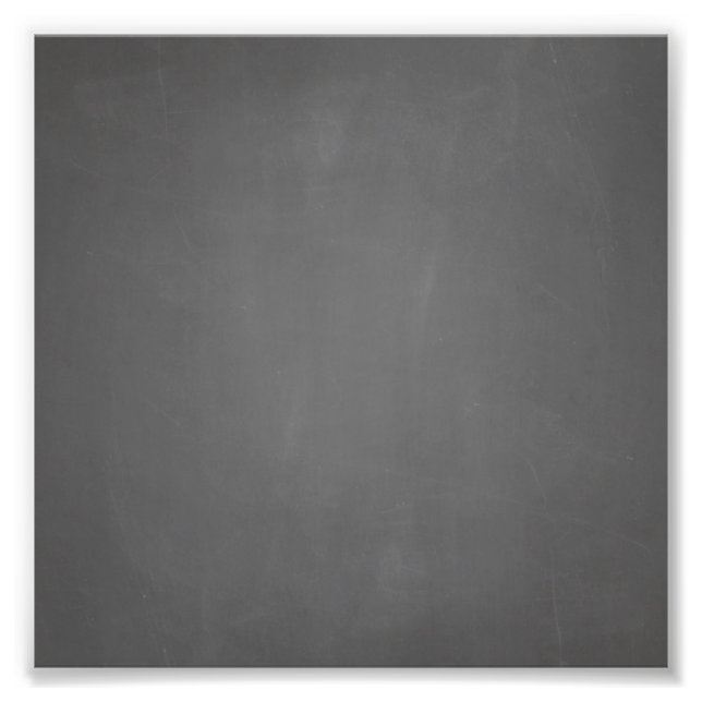 Chalkboard Template Photo Print (Front)