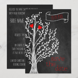 Chalkboard Theme Invitation