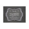 Chalkboard Typographic Leaf Swirl Modern Business