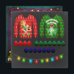 Chalkboard Ugly Sweater Christmas Party Invitation<br><div class="desc">Fun ugly sweater contest Christmas party template suitable for family and corporate events. All text, font, and text colour is fully customizable to meet your requirements, if you would like help to customize or would like matching products please contact me through my store and i will be very happy to...</div>