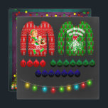 Chalkboard Ugly Sweater Christmas Party Invitation<br><div class="desc">Fun ugly sweater contest Christmas party template suitable for family and corporate events. All text, font, and text colour is fully customizable to meet your requirements, if you would like help to customize or would like matching products please contact me through my store and i will be very happy to...</div>