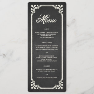 Chalkboard Union   Menu