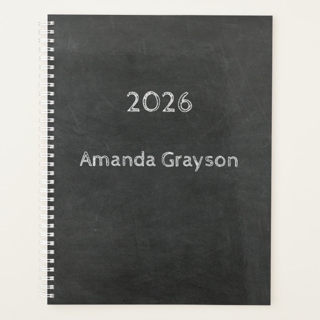 Chalkboard with Custom Date and Name (Devant)