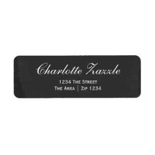 Chalkboard With White Text