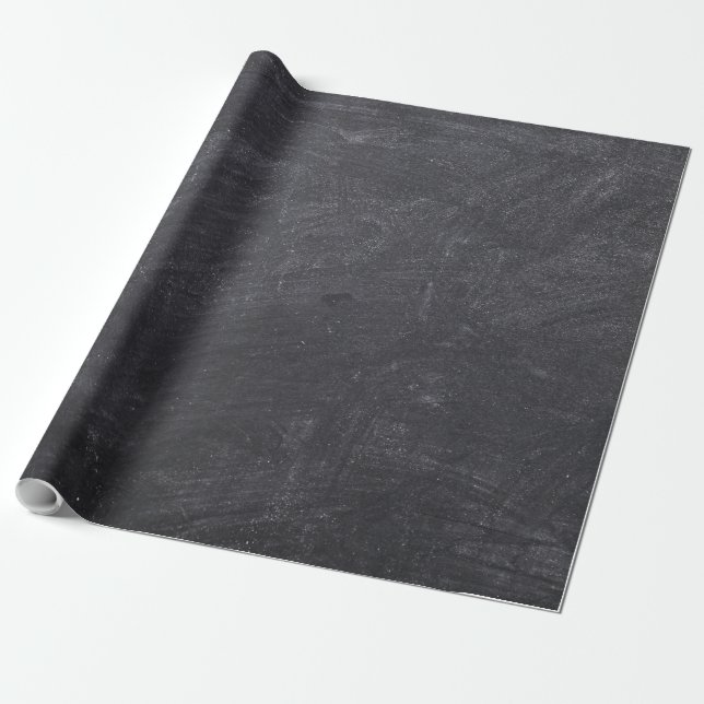 Chalkboard Wrapping Paper (Unrolled)