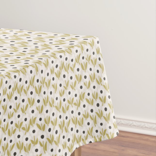 Chalkflower Garden Calm Garden Mood Tablecloth (In Situ)
