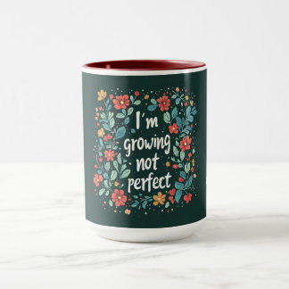 Chalky Growing Not Perfect Back to School Season Mug