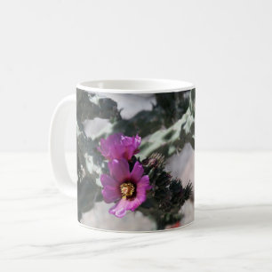 Challa Cactus in bloom Coffee Mug