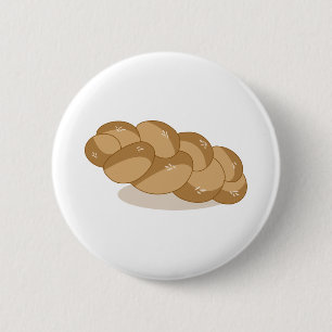 Challah 2 Inch Round Button