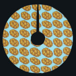 Challah Bread Hanukkah Chanukah Jewish Holidays Brushed Polyester Tree Skirt<br><div class="desc">Tree skirt features an original marker illustration of a loaf of challah bread. Perfect for Hanukkah decorating!

This design is also available on other products. Don't see what you're looking for? Need help with customization? Contact Rebecca to have something designed just for you.</div>