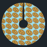 Challah Bread Hanukkah Chanukah Jewish Holidays Brushed Polyester Tree Skirt<br><div class="desc">Tree skirt features an original marker illustration of a loaf of challah bread. Perfect for Hanukkah decorating!

This design is also available on other products. Don't see what you're looking for? Need help with customization? Contact Rebecca to have something designed just for you.</div>