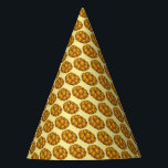 Challah Bread Jewish Holiday Hanukkah Chanukah Party Hat<br><div class="desc">Party hat features an original marker illustration of a delicious loaf of braided challah bread. Perfect for Hanukkah holiday celebrations!

Don't see what you're looking for? Need help with customization? Click "contact this designer" to have something created just for you!</div>