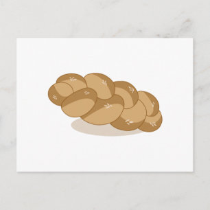 Challah Postcard