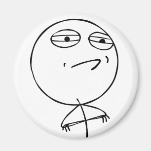 Challenge Accepted - Magnet (Picture Only)