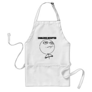 Challenge Accepted Standard Apron