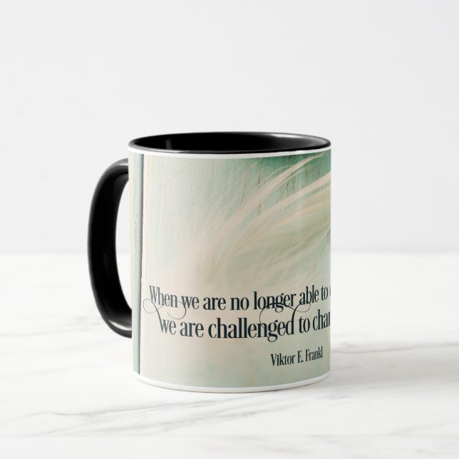 Challenged To Change Ourselves Mug (Front Left)
