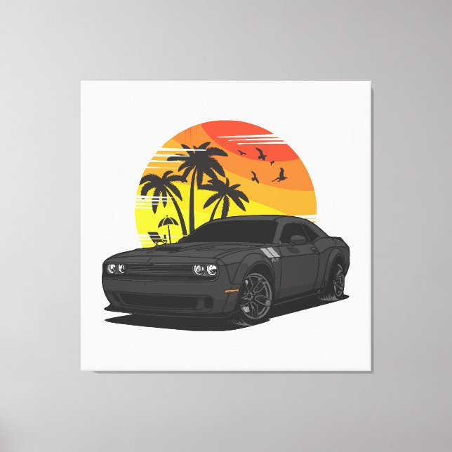 Challenger Canvas Print (Front)
