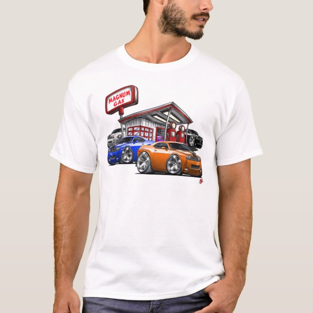Challenger Gas Station T-Shirt (Front)
