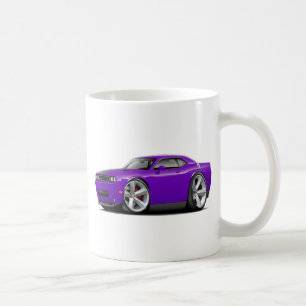 Challenger SRT8 Purple-Black Car Coffee Mug