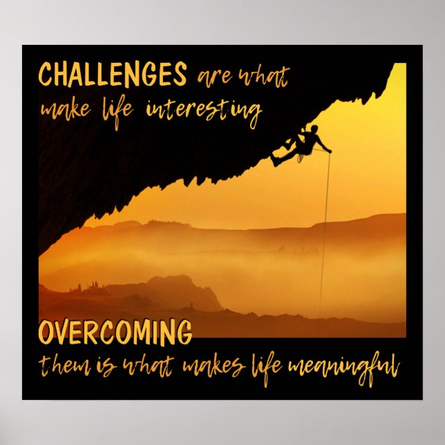 CHALLENGES poster (Front)