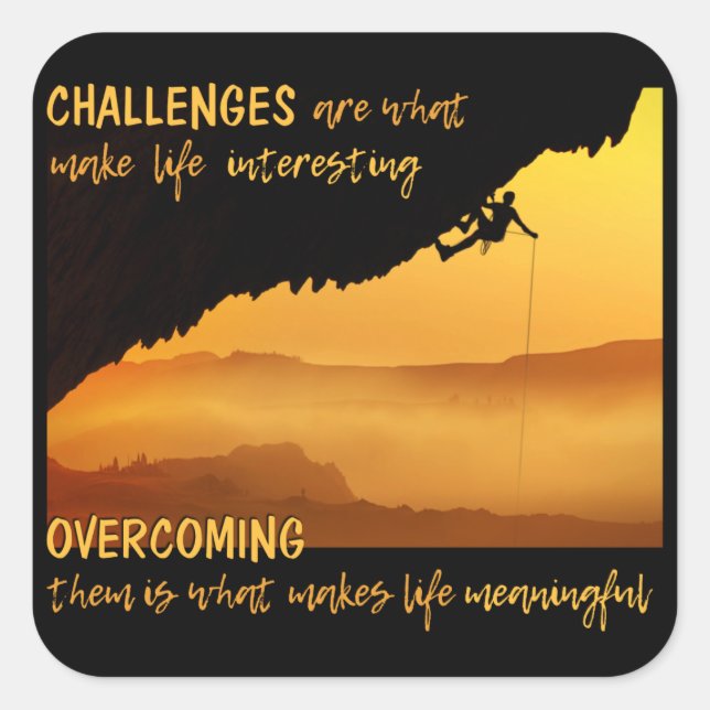 CHALLENGES stickers (Front)