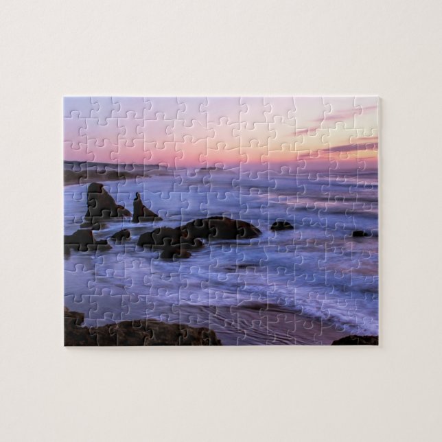 Challenging Beautiful Oregon Coast Beach Puzzle (Horizontal)