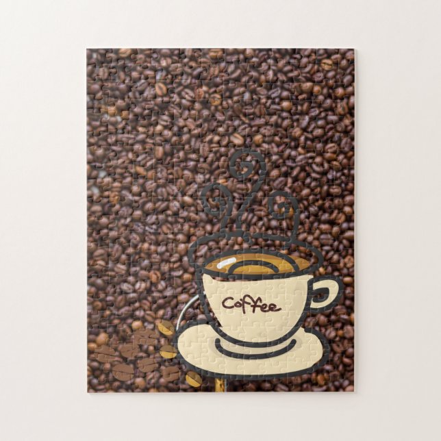 Challenging Coffee Lovers Jigsaw Puzzle (Vertical)