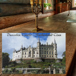 Challenging Dunrobin Castle, Sutherland Clan, Jigsaw Puzzle<br><div class="desc">If you love challenging jigsaw puzzles that become beautiful landscapes, this sharply focused photograph of Scotland's Dunrobin Castle is for you. The fairytale worthy structure has stood on the Moray Firth for hundreds of years with a formal garden that is barely visible below the intricate, decorative grey wall. Since the...</div>