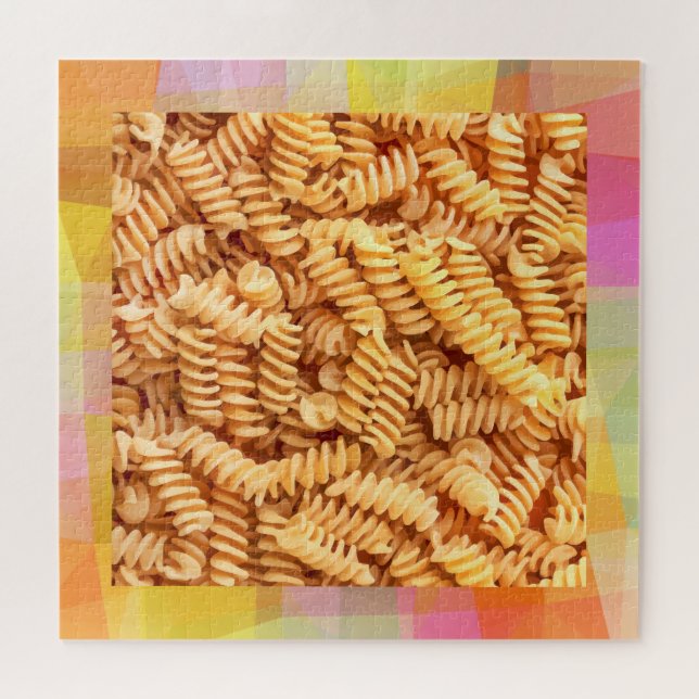 Challenging Italian Pasta Pattern Jigsaw Puzzle (Horizontal)