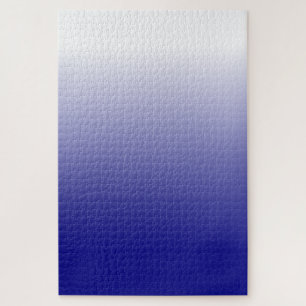 Challenging White to Navy Blue (or diy) Gradient Jigsaw Puzzle