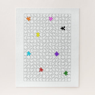 Challengingcolorful pieces abstract Jigsaw Puzzle