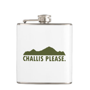 Challis Idaho Please Hip Flask