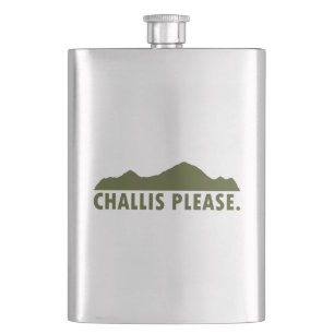 Challis Idaho Please Hip Flask