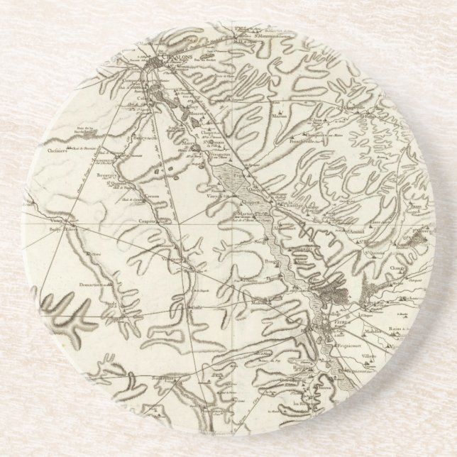 Chalonsen Champagne Coaster (Front)