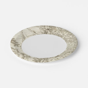 Chalonsen Champagne Paper Plate