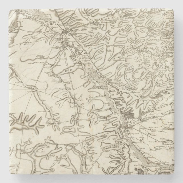 Chalonsen Champagne Stone Coaster (Front)