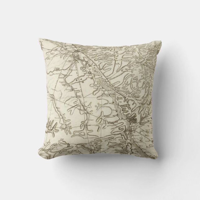 Chalonsen Champagne Throw Pillow (Front)