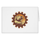 Chalumeau de travailleur de soudeuse rétro