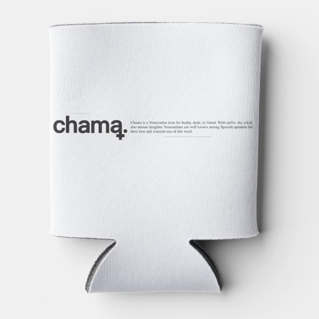 Chama Can Cooler (Front)