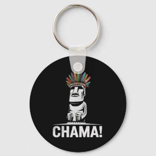 Chama Fighter Mma Fan Jjb Boxing Muay Thai Kickbox Keychain