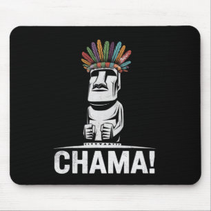 Chama Fighter Mma Fan Jjb Boxing Muay Thai Kickbox Mouse Pad