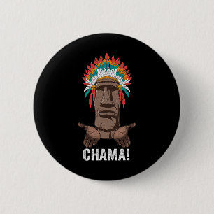 Chama Paotan Mma Fan Jjb Boxing Muay Thai Kickboxi 2 Inch Round Button