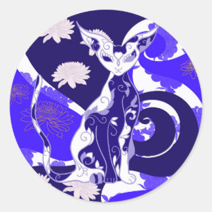 Chamalion Classic Round Sticker
