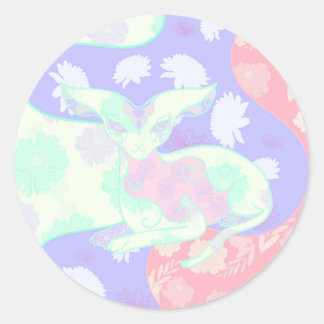 Chamalion Classic Round Sticker