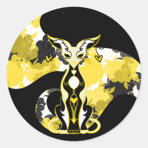 Chamalion Classic Round Sticker