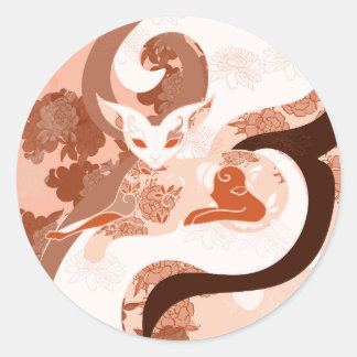Chamalion Classic Round Sticker