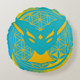 Chamalion Looli Round Pillow