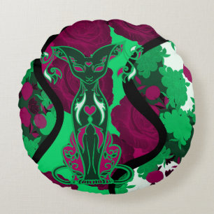 Chamalion Round Cushions